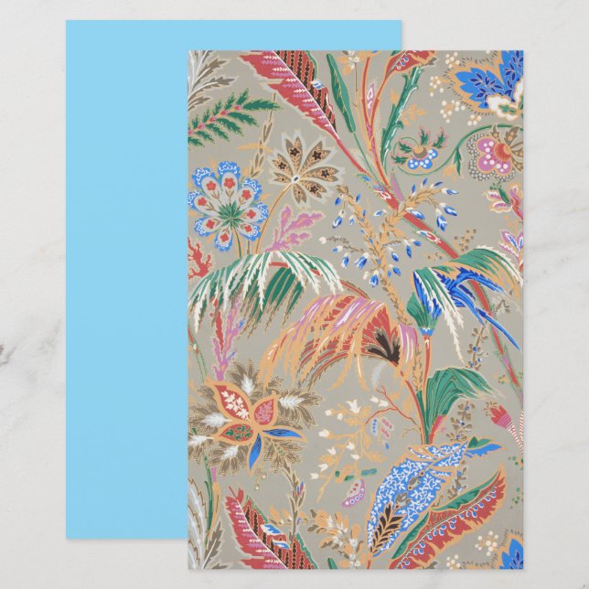  Floral and Foliate pattern (Front/Back)