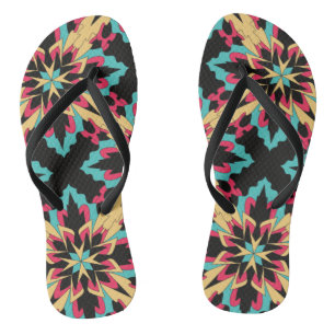 Floral And Glamour Seamless Fashion Cute Jandals