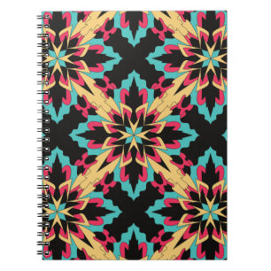  Floral And Glamour Seamless Fashion Cute       Notebook