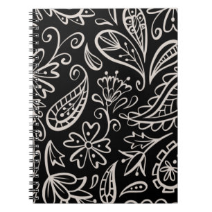 Floral And Glamour Seamless Pattern Modern Cute   Notebook