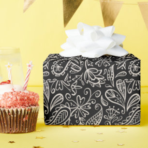 Floral And Glamour Seamless Pattern Modern Cute Wrapping Paper