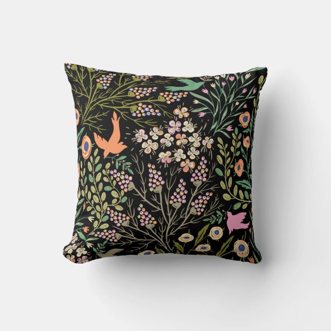 Floral And Glamour Seamless Pattern Summer Colour  Cushion (Front)