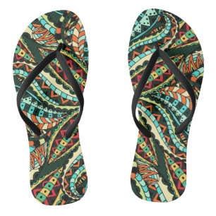 Floral And Glamour Seamless Stylish Jandals