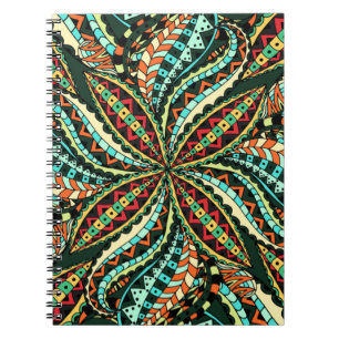 Floral And Glamour Seamless Stylish          Notebook