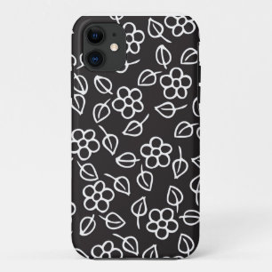 floral and leaves iPhone 11 case