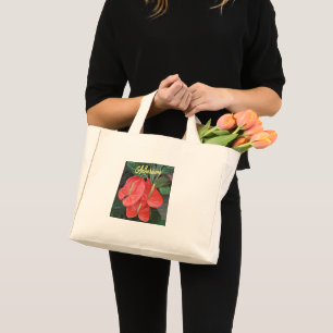 FLORAL / ANTHURIUM MINI TOTE BAG
