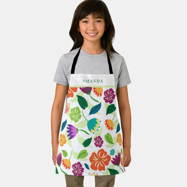 Floral  apron (Insitu)