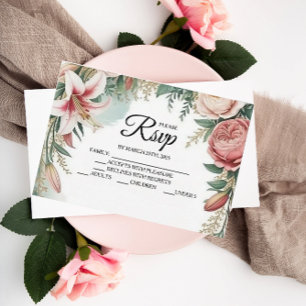 Floral Arch Designer RSVP Cards