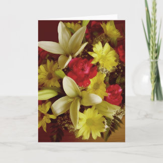 Floral Arrangement 313a Card