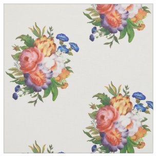 floral arrangement fabric