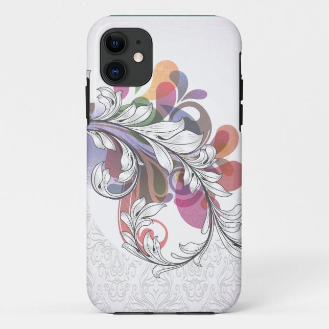Floral Array Phone Case (Back)