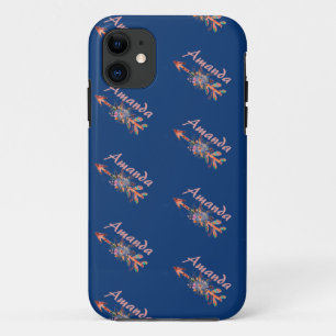 Floral arrows personalized Case-Mate iPhone case