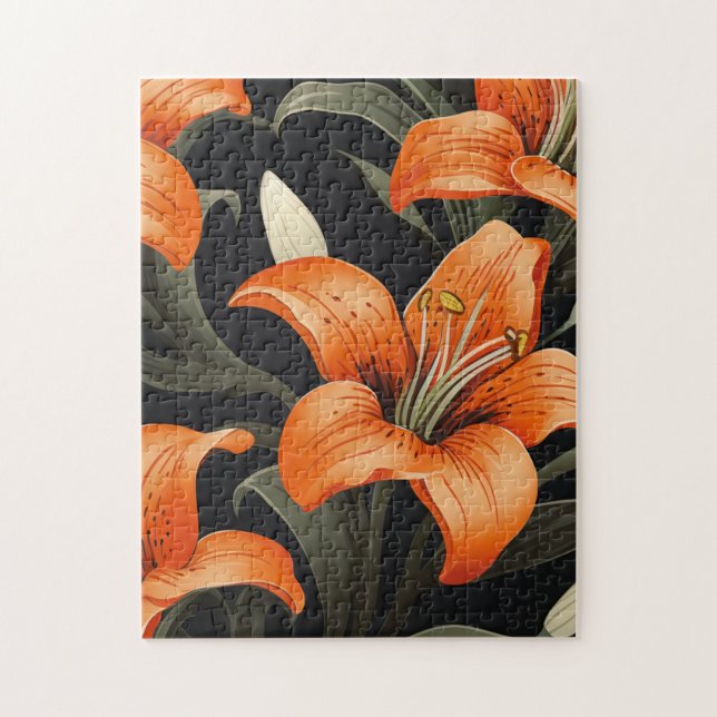 FLORAL ART #1 JIGSAW PUZZLE (Vertical)