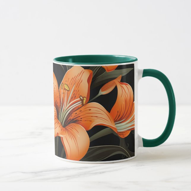 FLORAL ART #1 MUG (Right)