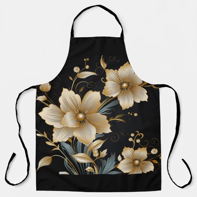 FLORAL ART #2 APRON (Front)