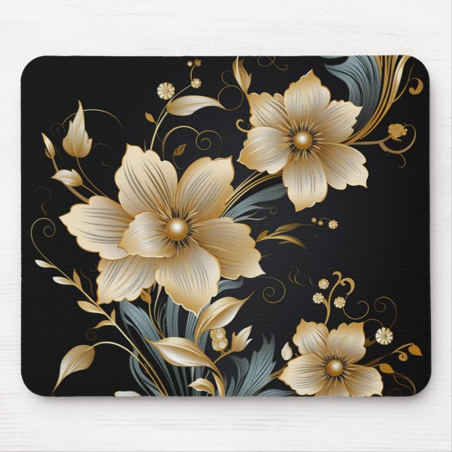 FLORAL ART #2 MOUSE PAD (Front)