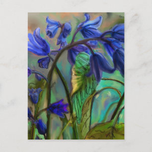 Floral Art Postcard