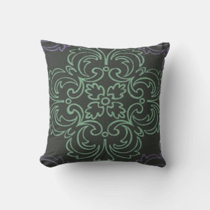 Floral Art Reversible Pillow