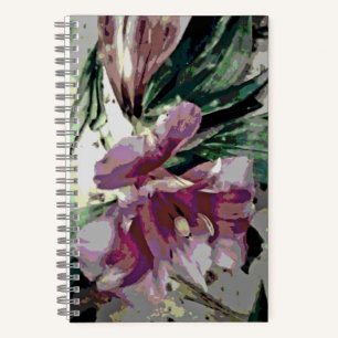 Floral Art Spiral Notebook
