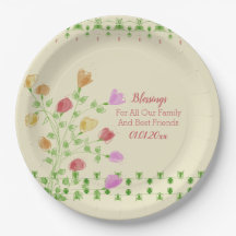 Floral Art With Cream