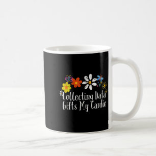 Floral Artwork Vintage, Collecting Data My Cardio  Coffee Mug