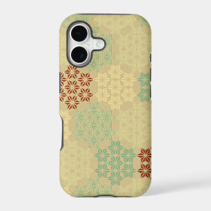 Floral (Asanoha) Pattern Gold