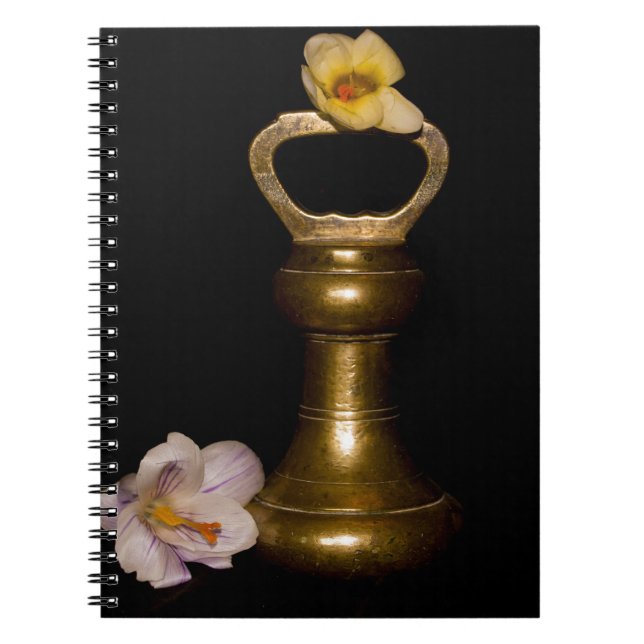 Floral Attraction Spiral Notebook (Front)