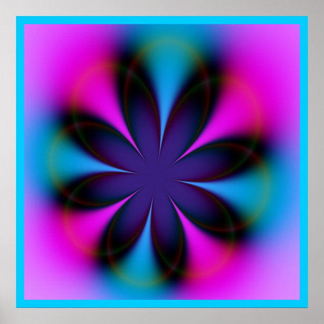 Floral Aura Poster (Front)