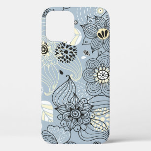 Floral autumn design iPhone 12 case