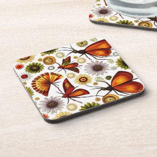  Floral Autumn design Coaster