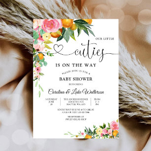 Floral Baby Shower Invitation