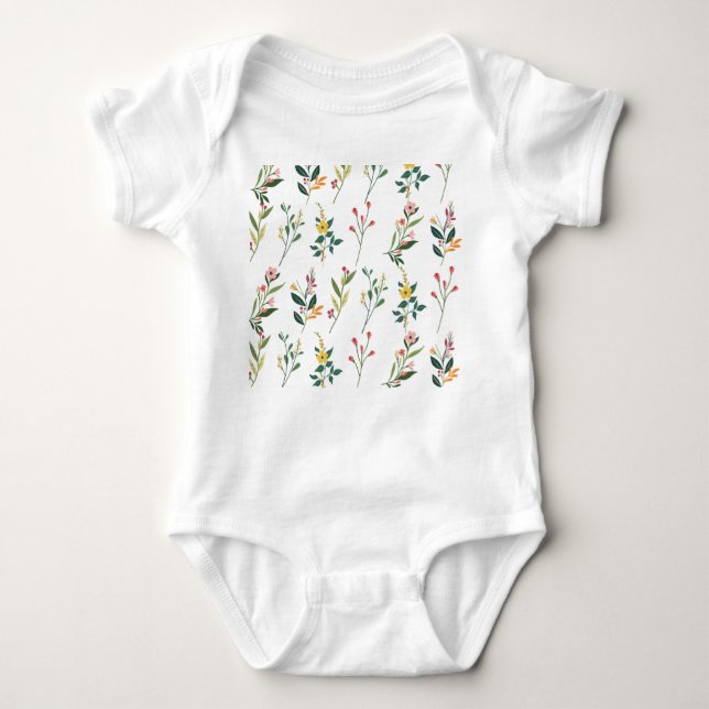Floral Baby t-shirts (Front)