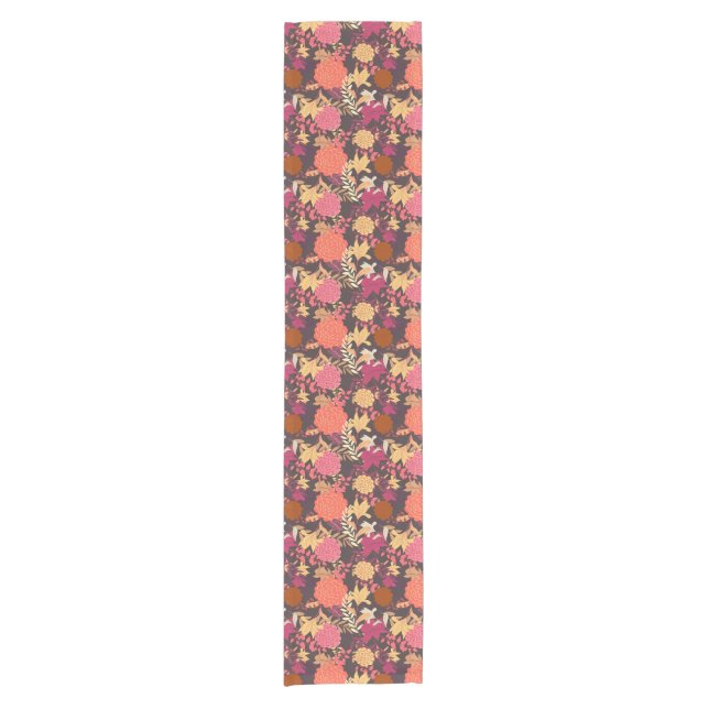 Floral background 2 short table runner (Front)