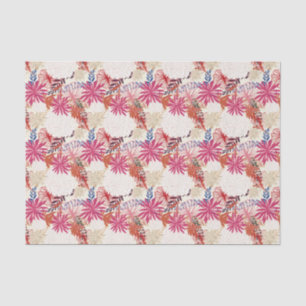 Floral background 3 tissue paper