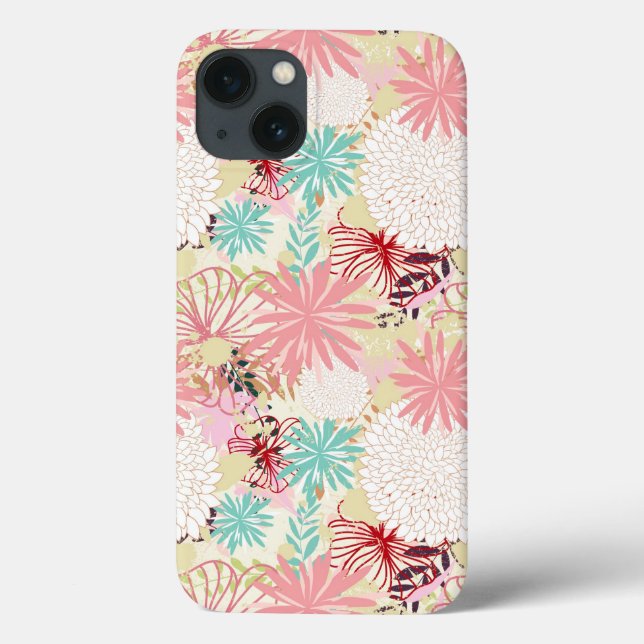Floral background 4 Case-Mate iPhone case (Back)