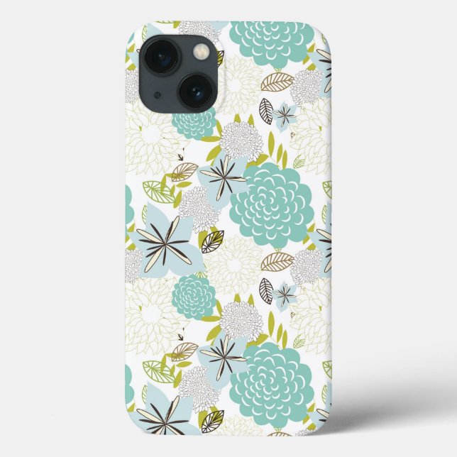 Floral background 5 Case-Mate iPhone case (Back)