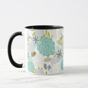 Floral background 5 mug