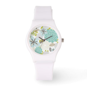 Floral background 5 watch