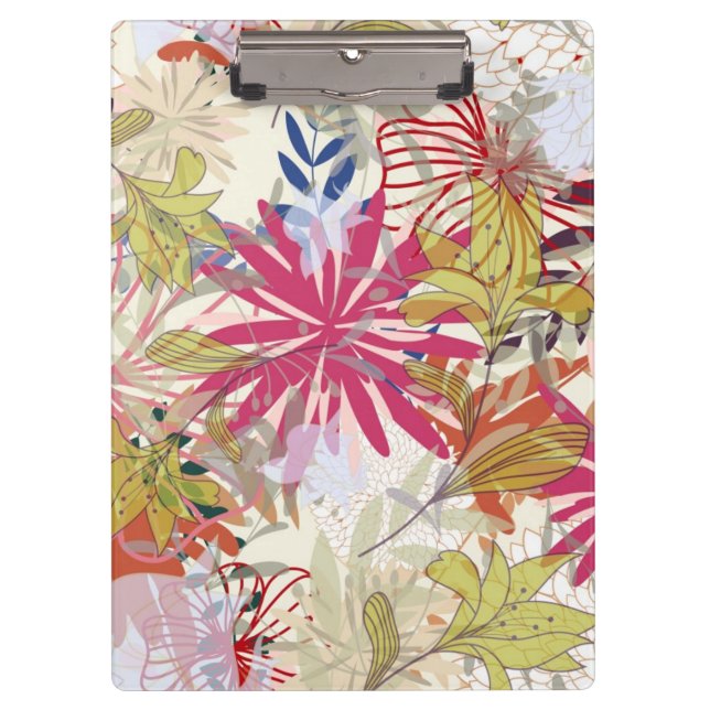 Floral background 6 clipboard (Front)