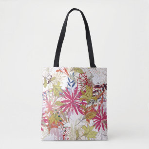 Floral background 6 tote bag