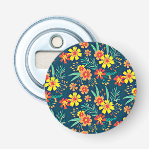 Floral Background Beautiful Design-46566 Bottle Opener