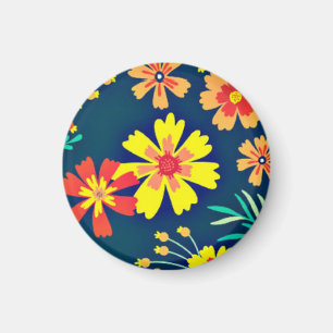 Floral Background Beautiful Design-46566 Magnet