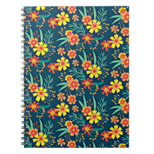 Floral Background Beautiful Design-46566 Notebook