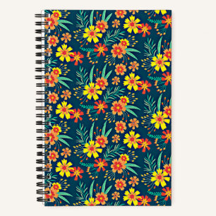 Floral Background Beautiful Design-46566 Notebook