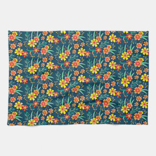 Floral Background Beautiful Design-46566 Tea Towel