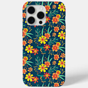 Floral Background Beautiful Design iPhone 15 Pro Max Case