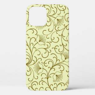 Floral background. Beautiful vintage illustration. iPhone 12 Case