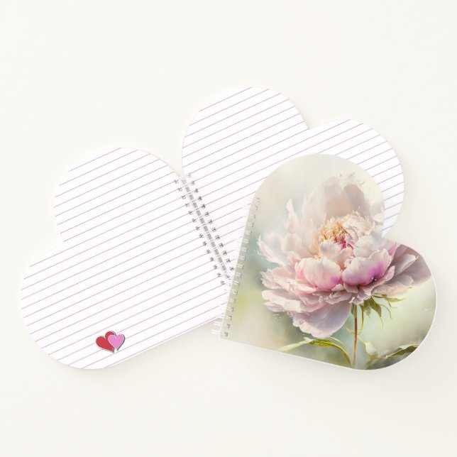 Floral background. Spring blossom Notebook (Inside)