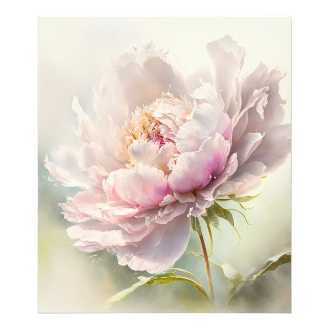 Floral background. Spring blossom Photo Print (Front)