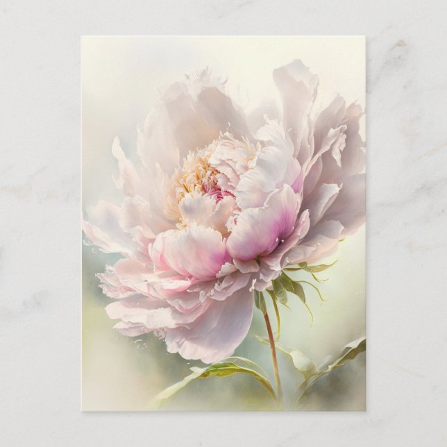 Floral background. Spring blossom Postcard (Front)